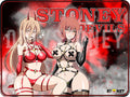 Two Devils Desk Mat image 0