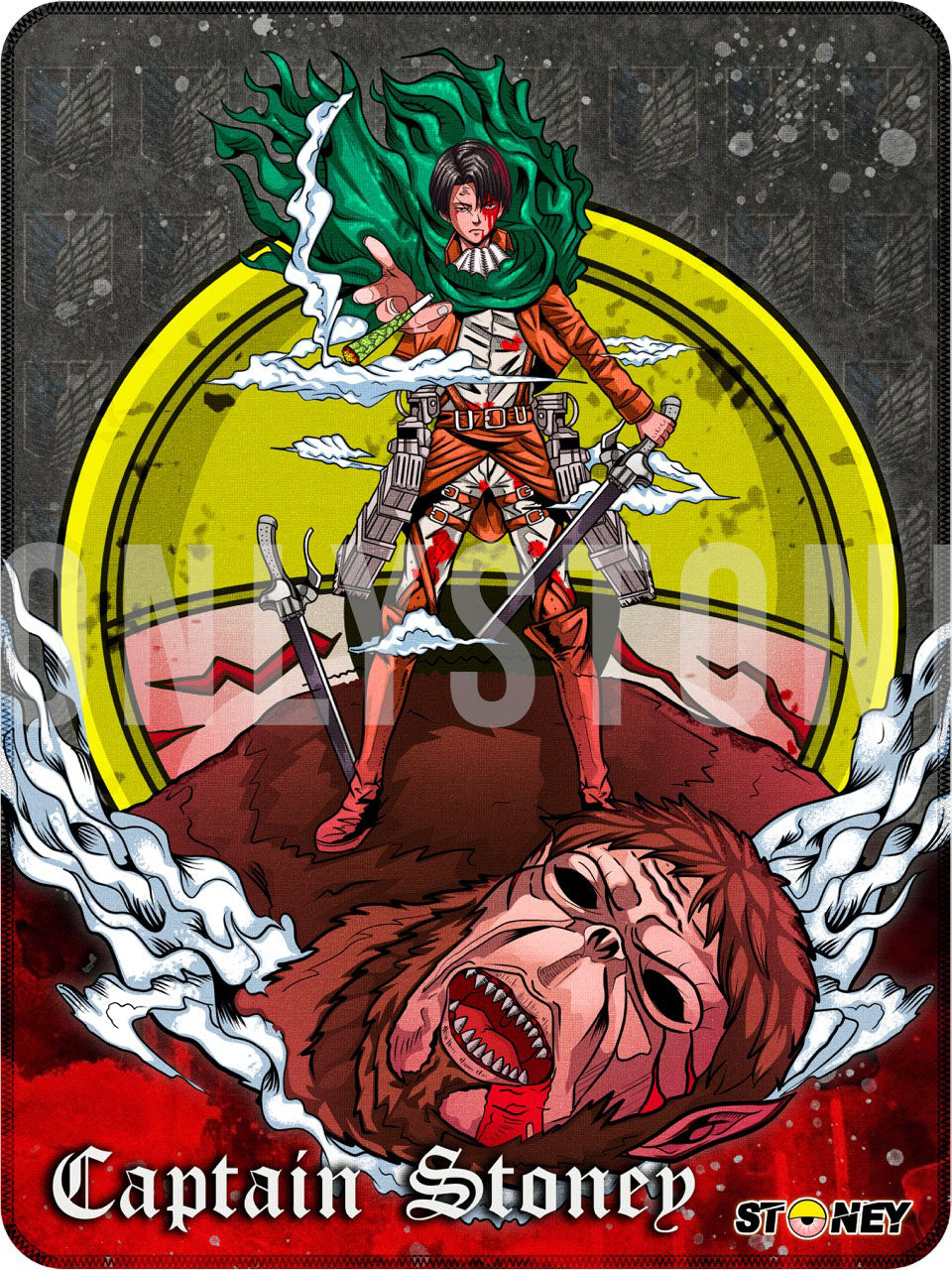 Beast Captain Desk Mat image 0