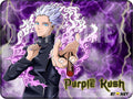 Purple Cloud Desk Mat image 0