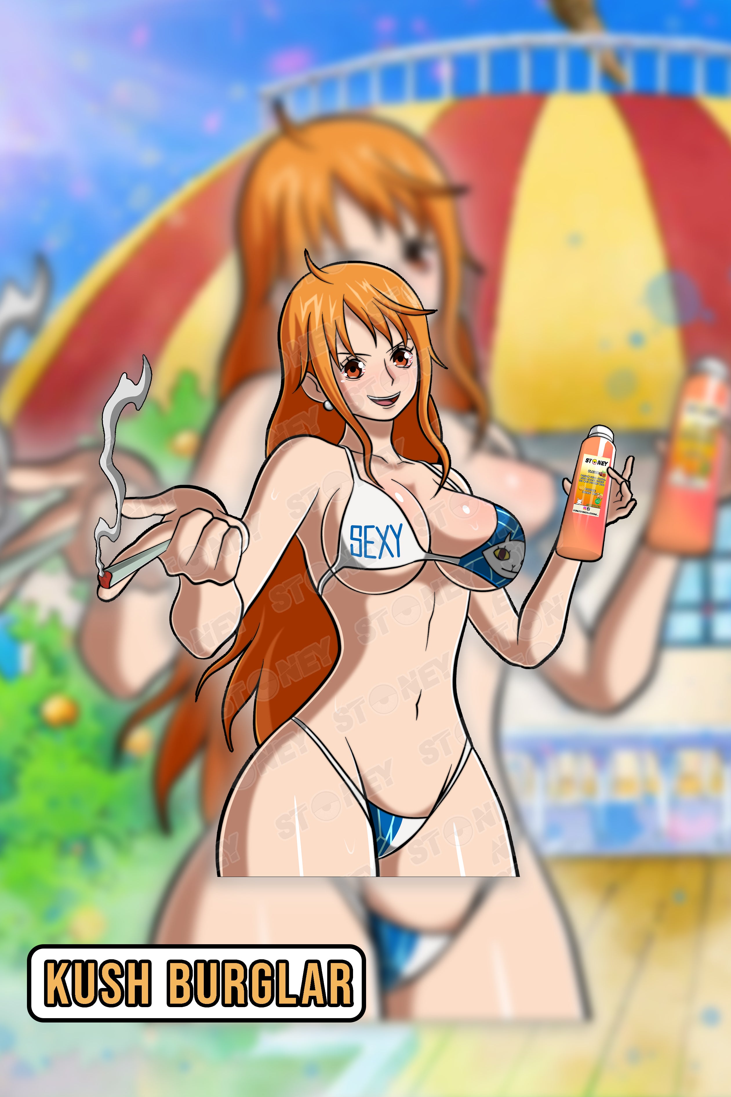 Kat Burglar (Bikini) Decal image 0