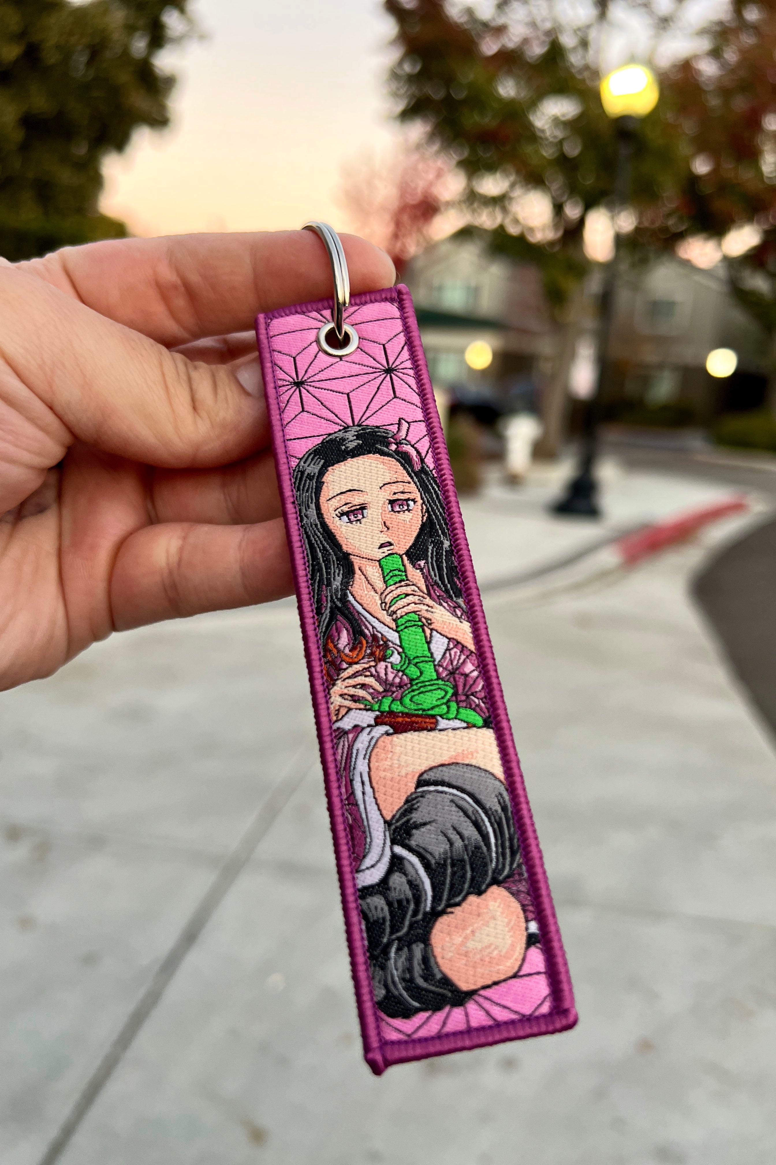 Demon Jet Tag Keychain image 0