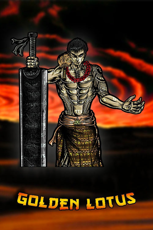 Black Swordsman Chief Peeker Decal