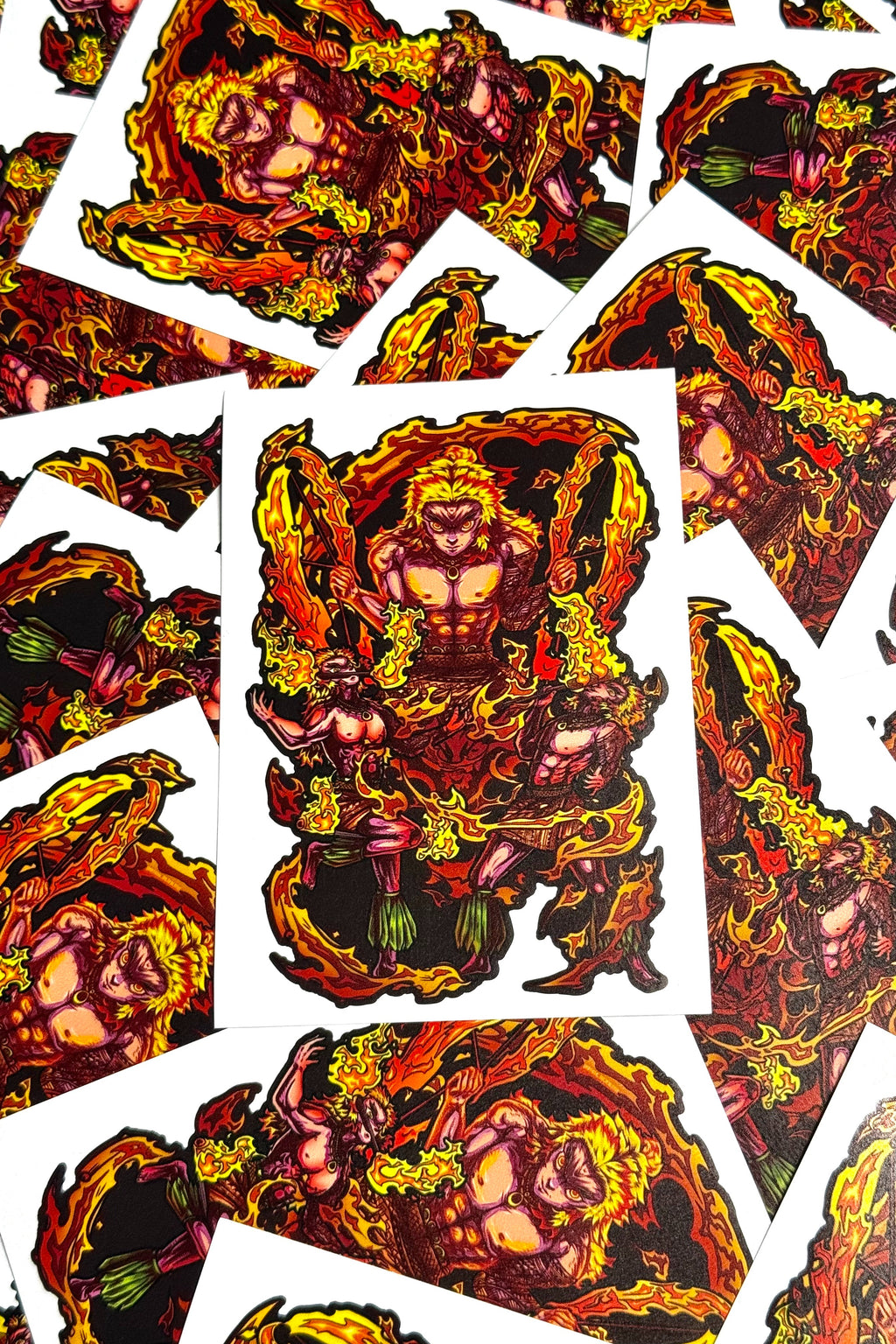 Hashira Fire Dance Decal