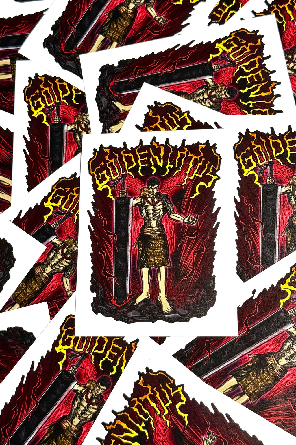 Black Swordsman Chief Decal