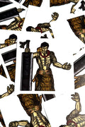 Black Swordsman Chief Peeker Decal