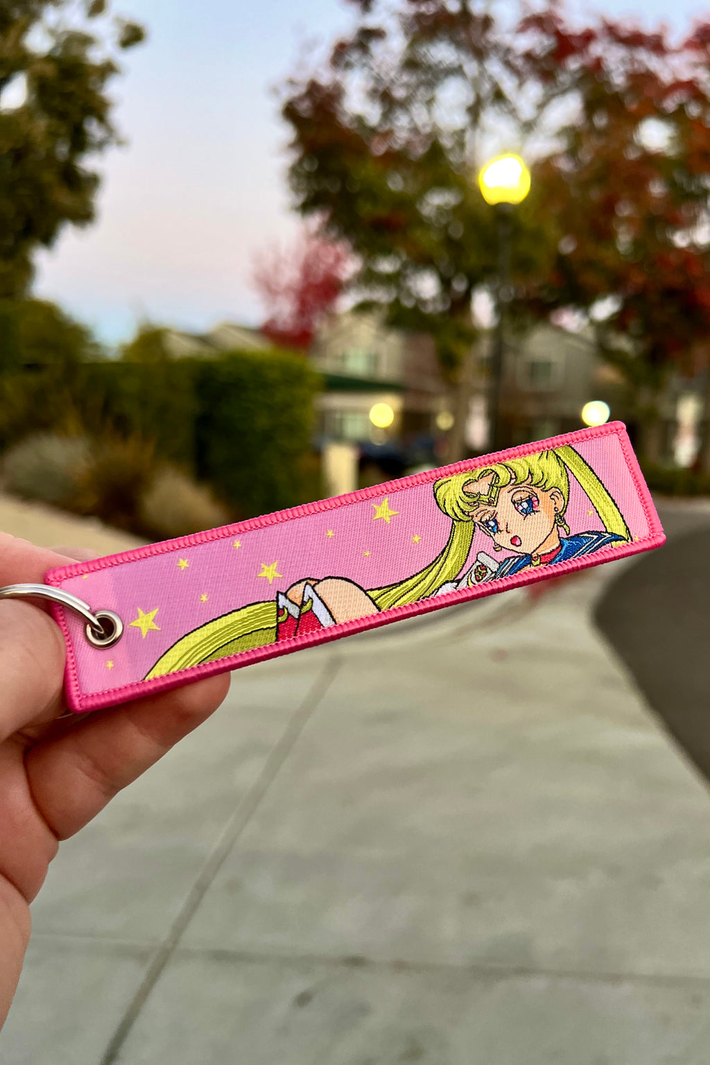 Moon Princess Tag Keychain image 0