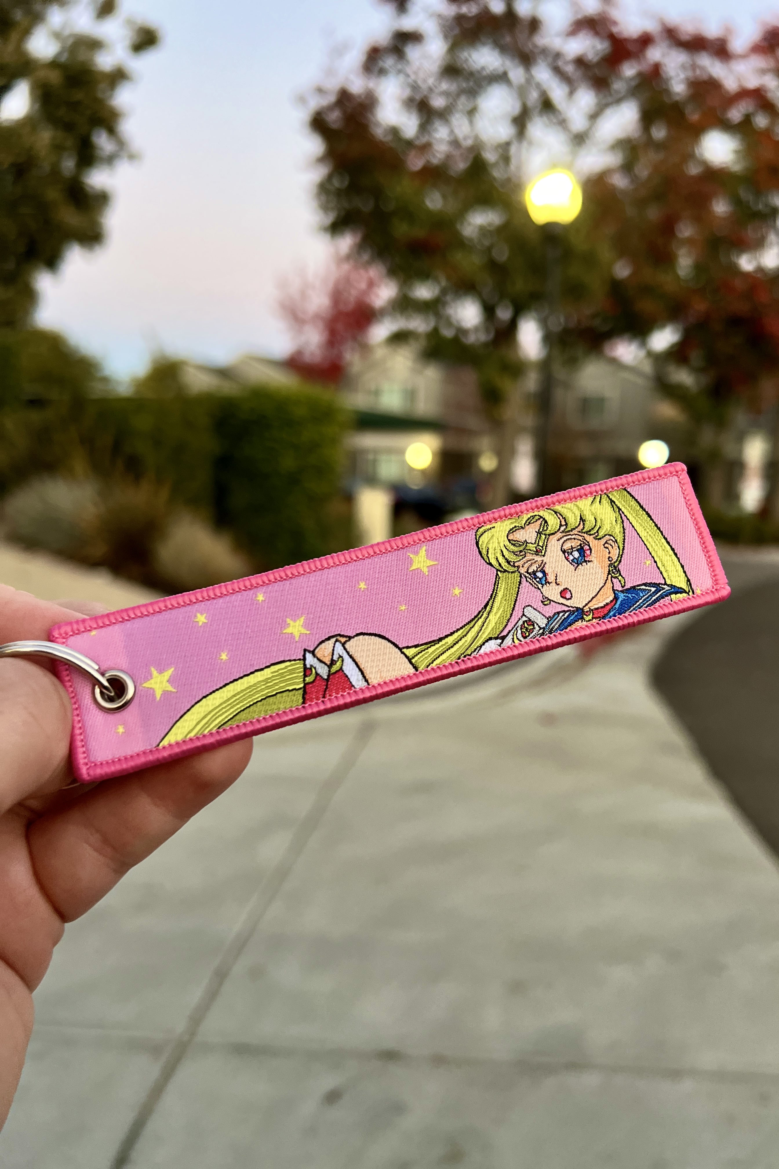 Moon Princess Tag Keychain image 0