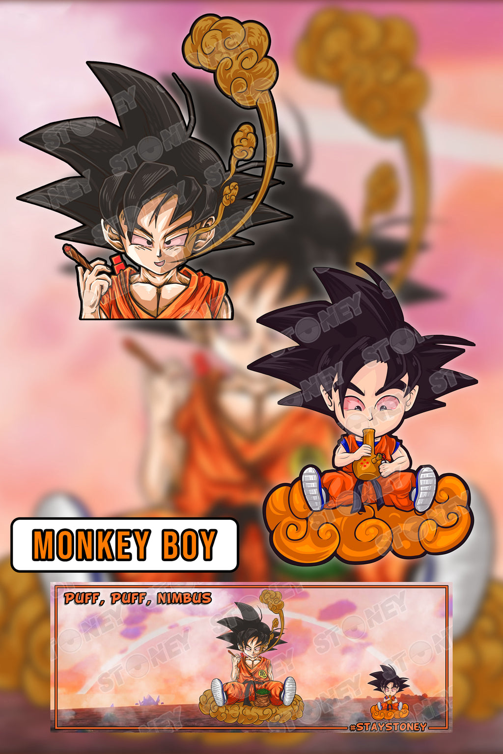 Monkey Boy Decals image 0